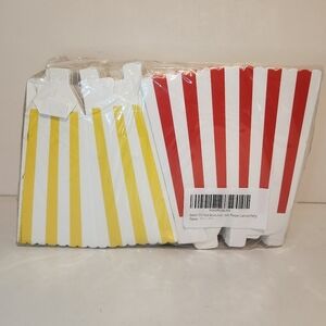 Brand New 120 count Foldable Popcorn Buckets